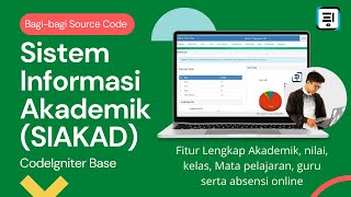 SISTEM INFORMASI AKADEMIK SIAKAD SEKOLAH [upl. by Danica]