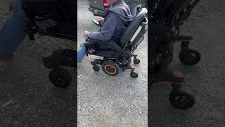 QUICKIE POWER CHAIR Q700M LOT 1089 OCTOBER 2024 AUCTION [upl. by Tabbie824]