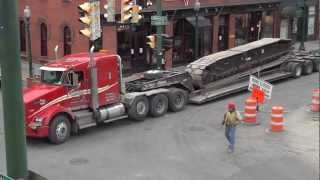 Kenworth Heavy Hauling  Crane Move [upl. by Glynn514]