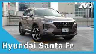 Hyundai Santa Fe 2019  5 cosas que debes conocer  AD [upl. by Anaicul]