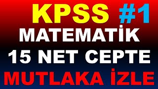 KPSS MATEMATİK [upl. by Nievelt]