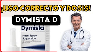 💊 DYMISTA D DOSIS 🤷‍♂️para que SIRVE y COMO tomar Efectos Secundarios [upl. by Limay]