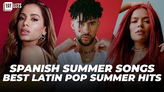 Spanish Songs Summer 2024 🏖️ BEST Pop Latin Music For Summer 2024 [upl. by Okimik]