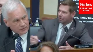 Ill Remind Him Of The First Rule Of Holes McClintock Fires Back After Swalwell Rips GOP [upl. by Amalee867]