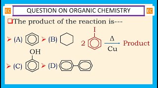 OQV NO – 347 What happens when two molecules of iodobenzene are heated with copper powder [upl. by Ullman]