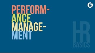 HR Basics Performance Management [upl. by Onafets]