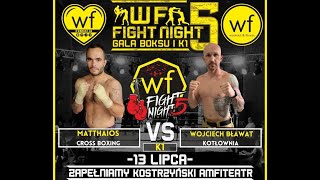 WF FIGHT NIGHT 5  Matthaios vs Wojciech Bławat [upl. by Suravaj]