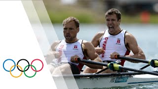 Mens Lightweight Double Sculls Rowing Final Replay  London 2012 Olympics [upl. by Atnes6]