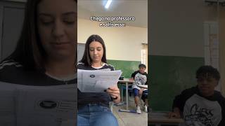 Quando o aluno quer dar uma voltinha 👀 professora alunos escola shorts [upl. by Rausch]