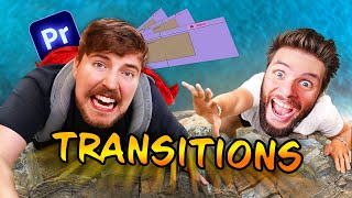 I Stole MrBeasts Transitions Premiere Pro Tutorial [upl. by Araz365]