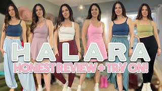 Halara Try On Haul  HONEST Reviewis it worth it  Dresses Pants  More [upl. by Rajewski]