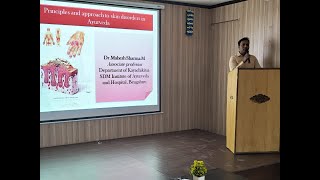 Principles and approach to Skin disorders in Ayurveda  Dr Mahesh Sharma M [upl. by Ennaihs]