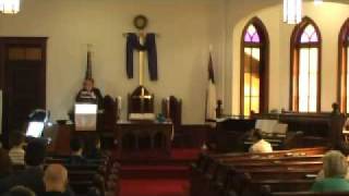 April 26 09 Part 2 of 3 Gurley CP Church Reverend Toy Brindley [upl. by Eerrehc]