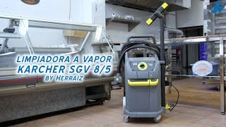 Limpiadora a vapor Karcher SGV 85 by Herraiz [upl. by Nerat513]