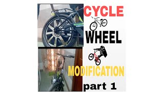 cycle back Wheel modification [upl. by Kessiah]