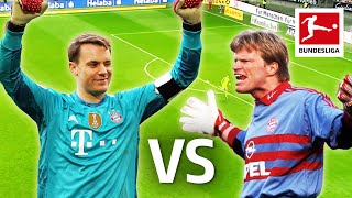 Manuel Neuer vs Oliver Kahn – Goalkeeping Legends Go HeadtoHead [upl. by Alphonsa]