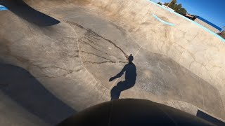 Skateboarding Milliken Skatepark Colorado 1st Person 🪖🎥 [upl. by Matilda]