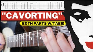 CAVORTING  The Courteeners  Guitar COVER wTABS [upl. by Palla576]