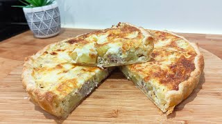 recette QUICHE au Thon Pomme de Terre Express Simple et Facile [upl. by Acinor]