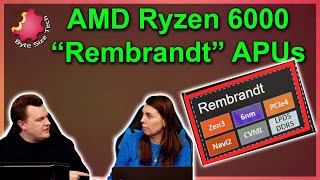 AMD Ryzen 6000 “Rembrandt” APUs First Look [upl. by Weil98]