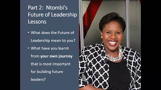 The Future of Leadership Interview with Dr Ntombi Mhangwani PhD [upl. by Idur]