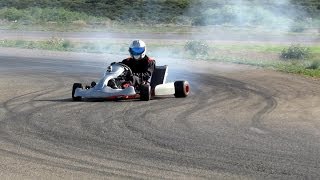 CR250 Shifter Kart Drift Session Port Gawler [upl. by Redan]