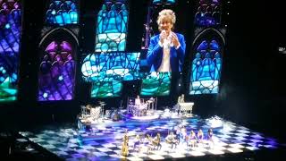 Rod Stewart Performing quotReason to Believequot at Concert [upl. by Studnia]