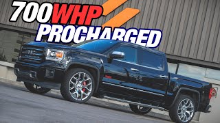 700WHP Sierra ProCharged  Dyno Run [upl. by Eaneg603]