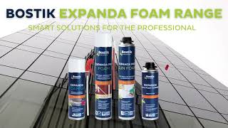 BOSTIK NZ  EXPANDA FOAM RANGE [upl. by Yrbua]