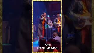 ZAFEM  LIVE NEW ORLEANS 2 17 24 [upl. by Elvie820]