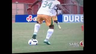 Tshepo quotSkhwamaquot Matete During the Nedbank Cup for Baroka FC against Golden Arrows [upl. by Mellette]