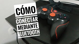 Cómo conectar un Gamepad Control o Mando al Computador o PC mediante Bluetooth de forma fácil [upl. by Harad745]