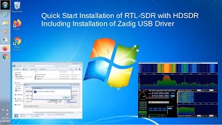 Quick Start RTL SDR with HDSDR Installation [upl. by Adnahsed]