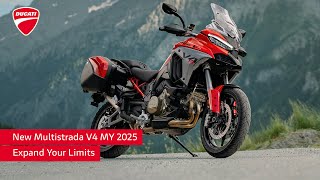 New Ducati Multistrada V4 MY 2025  Expand your Limits [upl. by Vinnie339]