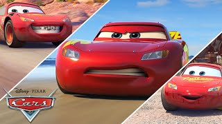 Best of Lightning McQueen in Cars  Compilation  Pixar Cars [upl. by Ylellan670]