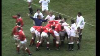 1985 Five Nations Championship Wales vs England [upl. by Moulden]