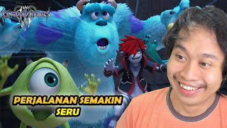 DUNIA MONSTER INC JUGA KENA SERANG PARA UNVERSED BOO DALAM BAHAYA  KINGDOM HEARTS 3 PART 3 [upl. by Leena951]