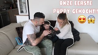 GEZINSUITBREIDING EVEN VOORSTELLEN TE SCHATTIG  VLOG 64 FAMILIE VLOGGERS [upl. by Enitsenre212]