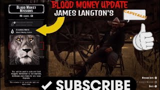 PS5 Red Dead Redemption 2 BLOOD MONEY JAMES LANGTONS CLEARING HOUSE CAPITALE FOUND GOLD [upl. by Divad]