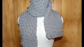 Stricken  Schal im Flechtmuster aus hatnut cool von Pro Lana [upl. by Meredeth]