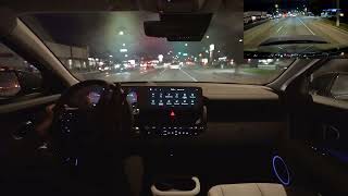 POV Test Drive  2024 Hyundai Ioniq 5 Limited Night Drive [upl. by Cyndi]