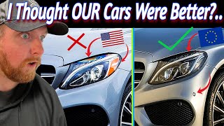 American Reacts to Why EUROSpec Cars are SAFER Than American Cars [upl. by Llekcor102]