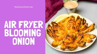 Air Fryer Blooming Onion [upl. by Durer119]