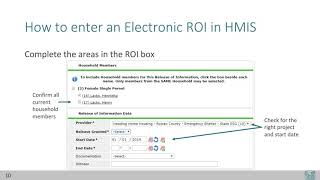 HMISNCCEH Introduction to HMIS Data Entry Part 3 [upl. by Forta]