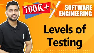 Types of Testing in Software Engineering  Levels of Testing [upl. by Dlanar744]