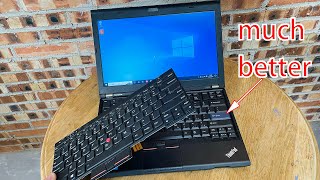 Thinkpad X230 X220  Keyboard Upgrade  Replacement [upl. by Shewmaker]