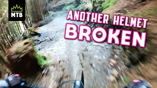 Dyfi bike park new trails and my overconfidence [upl. by Nibla]