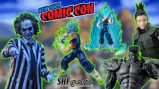 SHFiguarts Dragon Ball VEGITO NYCC amp Shikamaru Nara Younger Toguro 100％ Beetlejuice COMING SOON [upl. by Odnalo]