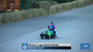 World Skate Games 2024 Women Streetluge [upl. by Anastasio]