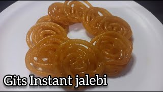 Gits instant jalebi review video  instant jalebi recipe  make jalebi at 3 easy step  sweet recipe [upl. by Loveridge670]